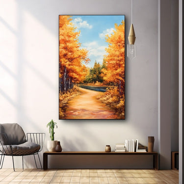 Autumn Path Painting